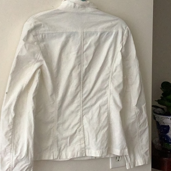 Tribal NWOT off white fine velour blazer - Picture 2 of 5